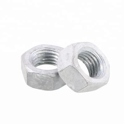 ANSI/ASME A490 Hot DIP Galvanized Hex Nuts and Bolts Stainless Metric Heavy Hexagon Bolt and Nut
