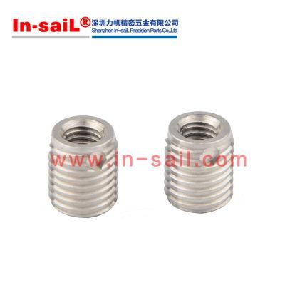 Threaded Insert Self-Tapping with 3 Cutting Holes as Chip Reservoir