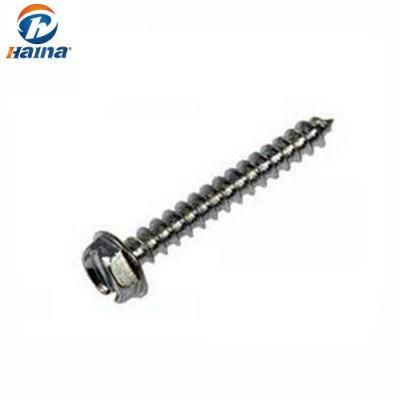 Stainless Steel Self-Tapping Screw Hex Washer Head Sheet Metal Screws