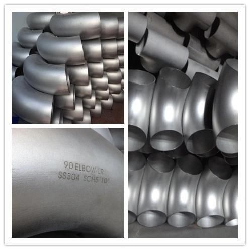 Sanitary Stainless Steel 90 Degree Welded Elbow