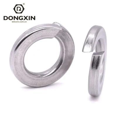 Spring Washer Factory Custom Carbon Steel Retaining Ring Stainless Steel 304 316 DIN127A/B, DIN7980 Lock Spring Washer