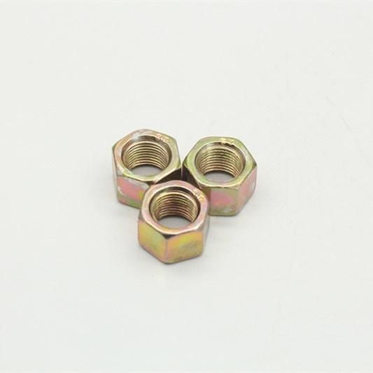 Yellow Zinc Plating DIN934 Hex Nut