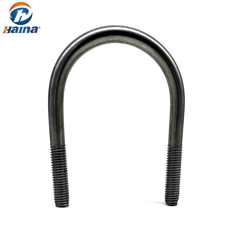 DIN3570 SS304 Ss316 8.8 B7 B7m Grade U Bolt