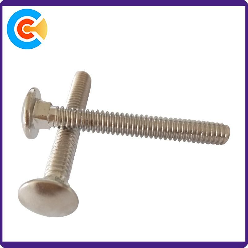 Carbon Steel 4.8/8.8/10.9 Grade Rourd Head Square Neck Screw