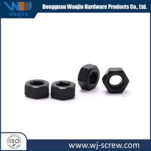 Black Carbon Steel Hex Bolt Nut