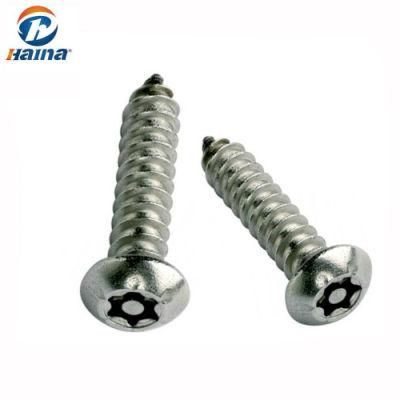 ISO 7380 6-Lobe Tamper Proof Screw Ss316/Ms M6 X 10mm