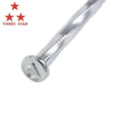Black Galvanized Steel Hardened Steel Cement Concrete Nails