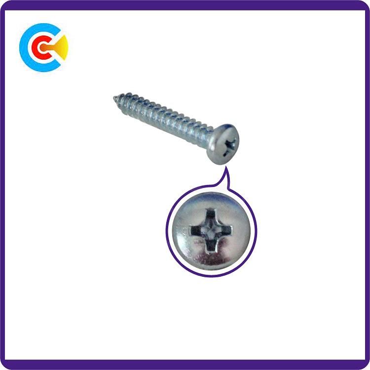 Carbon Steel/4.4/8.8/10.9 Fastener Cross Pan Head Self-Drilling Screws