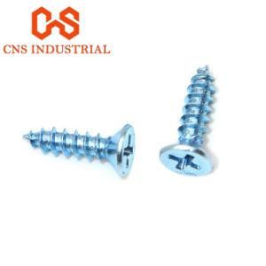 Self Tapping Screw Phillips Drive Flat Countersunk Head Screw