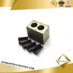 Construction Material Prestressed Concrete Flat Anchorage