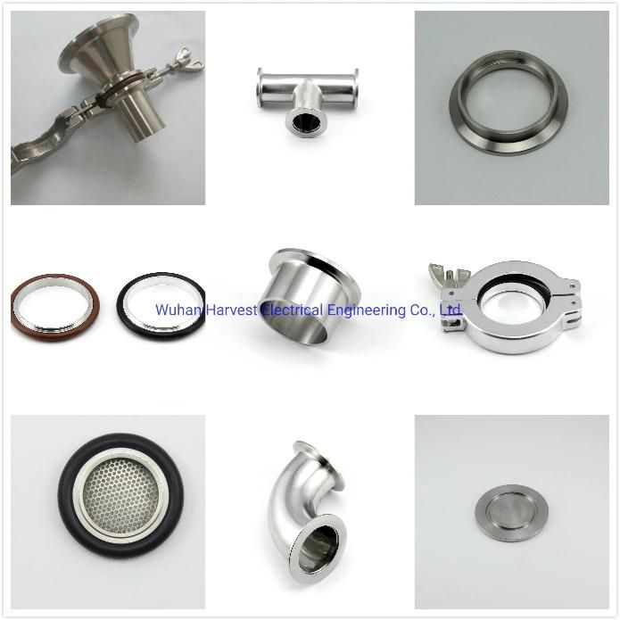 Factory Direct Sale Vacuum Kf Blank Flange SS304 Stainless Steel Flange Kf16/25/40/50 Blind Kf Blank Flanges Used for Semiconductor