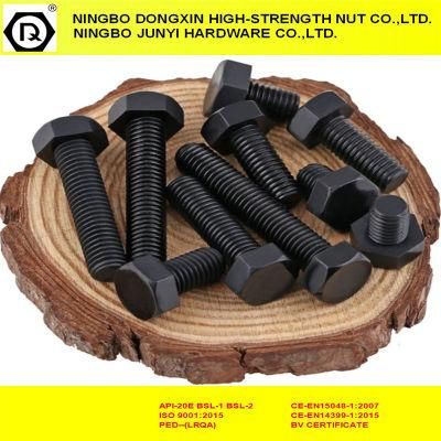 10.9 Black Fastener DIN933 Full Thread Hex Head Bolt