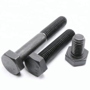 DIN933/DIN931 ANSI Bolt Grade 4.8/5.8/6.8/8.8/10.9, Black/Zinc Hex Bolts