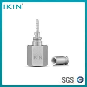 Ikin Stainless Steel Hydraulic Hose Fitting with Dko-24&deg; Taper Seal Manufacturer for Hydraulic Test Connector Hose Fittings