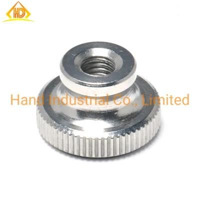 Ss 304 316 Stainless Steel M4 M6 M8 Hand Tighten Open End Knurled Thumb Nut