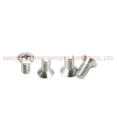 Cross Half Countersunk Head Machine Screw GB820 Cross Recessed National Standard Half Countersunk Head Screw M2-M8