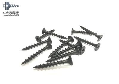 14X1-1/4 Cold Heading Quality Phillips Bugle Head Black Phosphate Drywall Screws