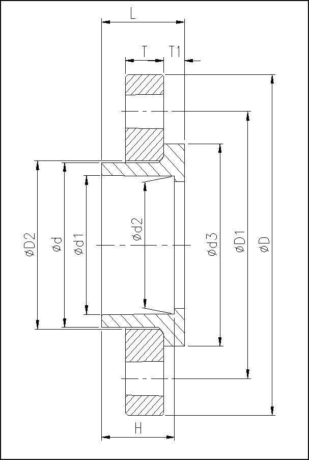 High Quality Water Hose PVC Pipe Fittings-Pn10 Standard Plastic Pipe Van Stone Flange for Water Supply