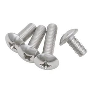 M4 M6 A2 Ss Stainless Steel SS304 Truss Head Machine Screw