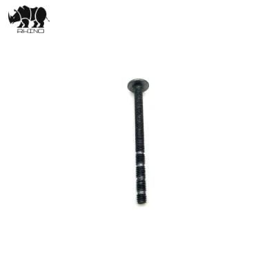 Black Phosphate Pan Head Pozi Drive Machine Screw Bamboo Shape Screw