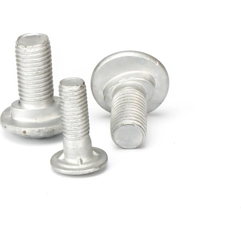 Guard Rail Bolt Hot DIP Galvanised H. D. G. Round Head Bolts
