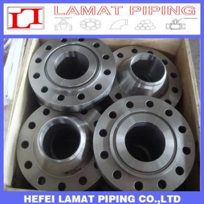 China Manufacturer Q235/A105//F304/F316 Slip-on Weld-Neck Forged Steel Wn Flange