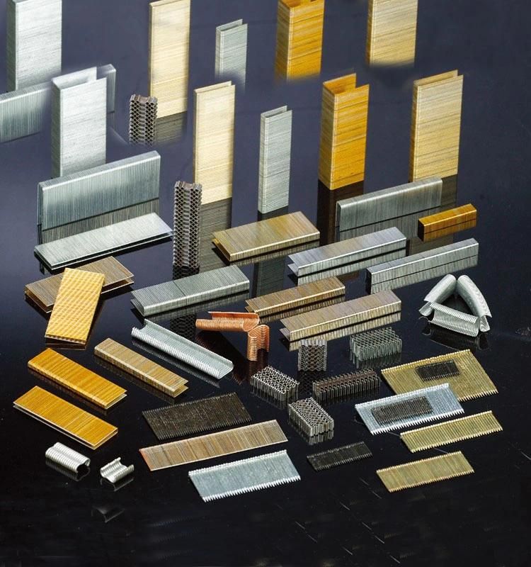 Wholesale Supplier Stock Lot Nail and Staple Products Direct Manufacturer in Anhui Galvanized 16ga Heavy Wire Staples.