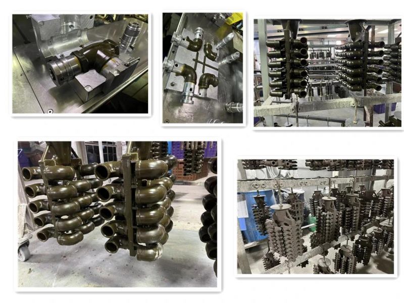 High Quality Stainless Steel Female Pipe Fitting Precision Casting Equal Tee