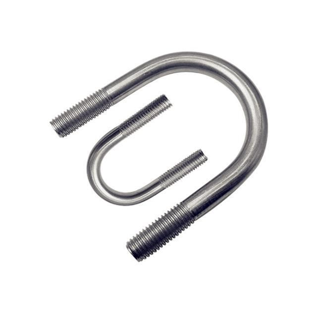 OEM DIN3570 SS304/316 Stainless Steel / Carbon Steel U Bolt for Industry Construction