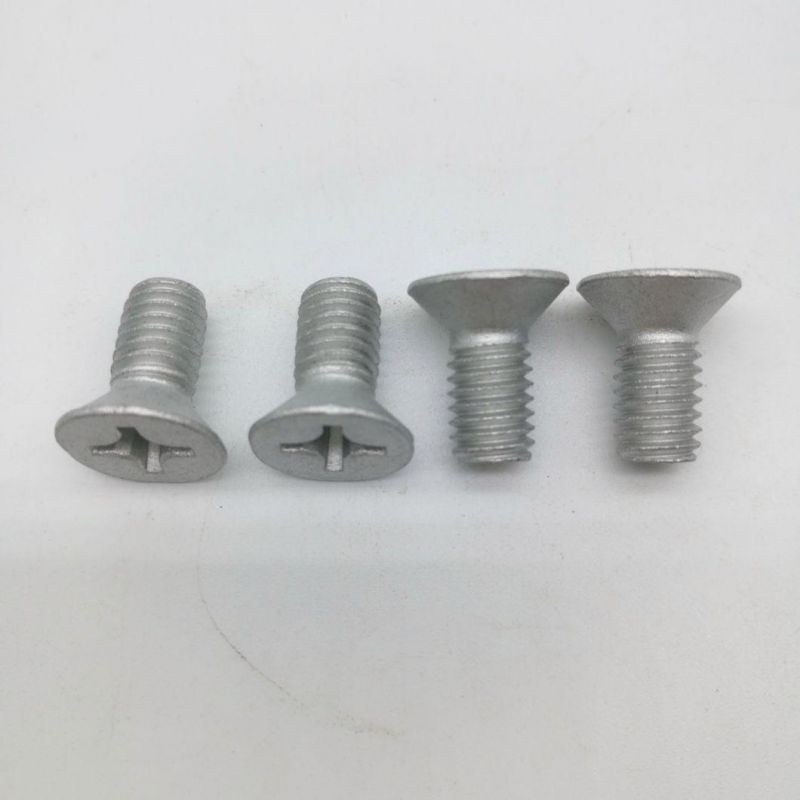 DIN 965 Flat Head Machine Screw Geomet Delta Tone