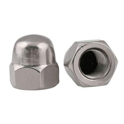 Surface Treatment Polished Acorm Stainless Steel Hex Dome Cap Nut for Heavy Industry