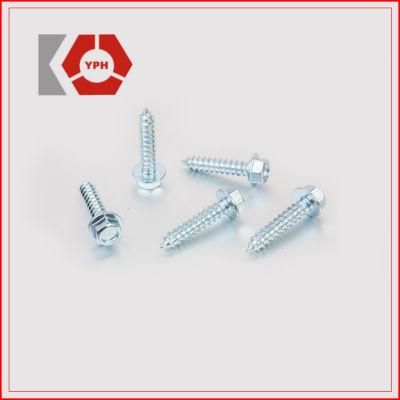 Preferential Price Stainless Steel Hexagon Tapping Screws DIN7976 Precise