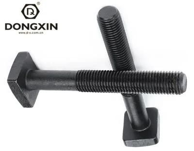 ASME DIN Standard Carbon Steel Grade 8.8 Black Square Head Bolt