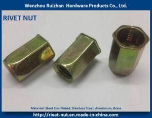 Reduced Head Full Hexagonal Rivet Nut M6