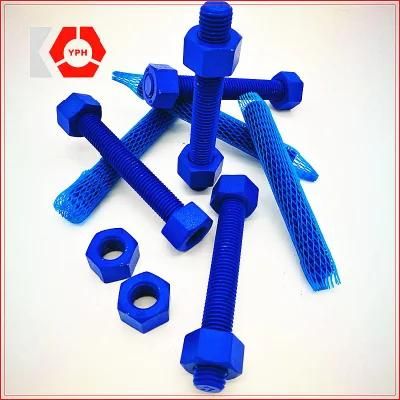 High Strength Carbon Steel Thread Rod Cheap Blue Zinc Plated Precise