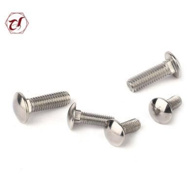 A2-70 Carriage Bolt DIN603 Mushroom Head Square Neck Bolt
