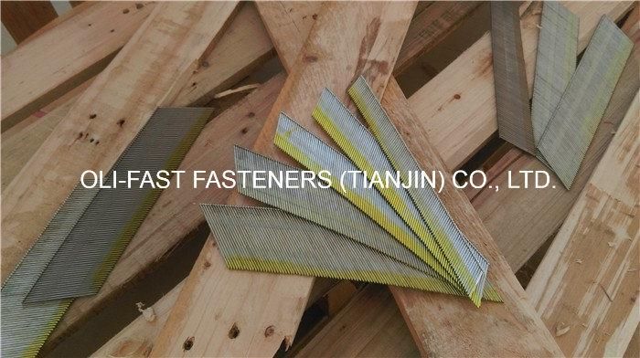 15ga 34 Degree Da Angled Finished Nail, Galvanized Da Nail