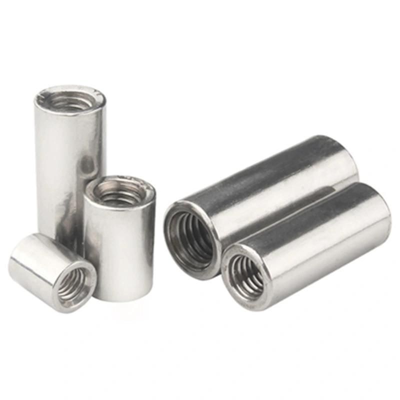 Round Hex Coupling Nuts / Nylon Insert Lock Square Coupling Nut
