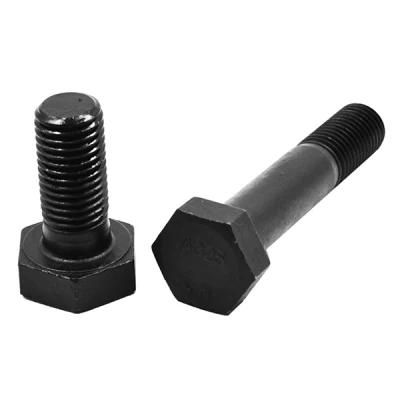 Hex Heavy Structual Bolt, Hex Screw Bolt Black