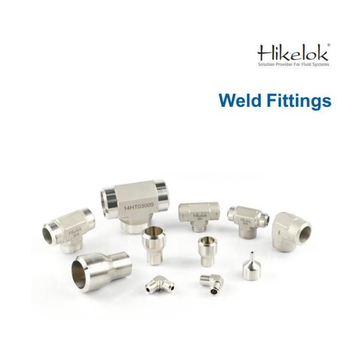 Hikelok Stainless Steel 316 304 Instrumentation Weld Fitting Union