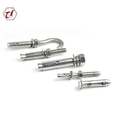 Stainless Steel Wedge Anchor Bolt SS304 Concrete Anchors SS316 Concrete Fixing Bolt