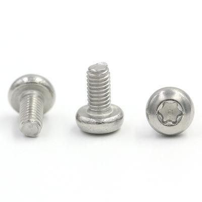 China Supply 304 316 Stainless Steel Pan Head Torx Screw