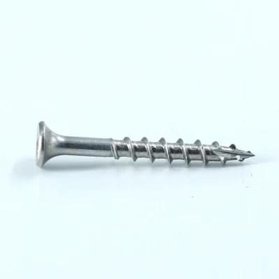 304/316 Stainless Steel Flat Head Self Tapping Screw Square Hole Drive Screw Deck Screw