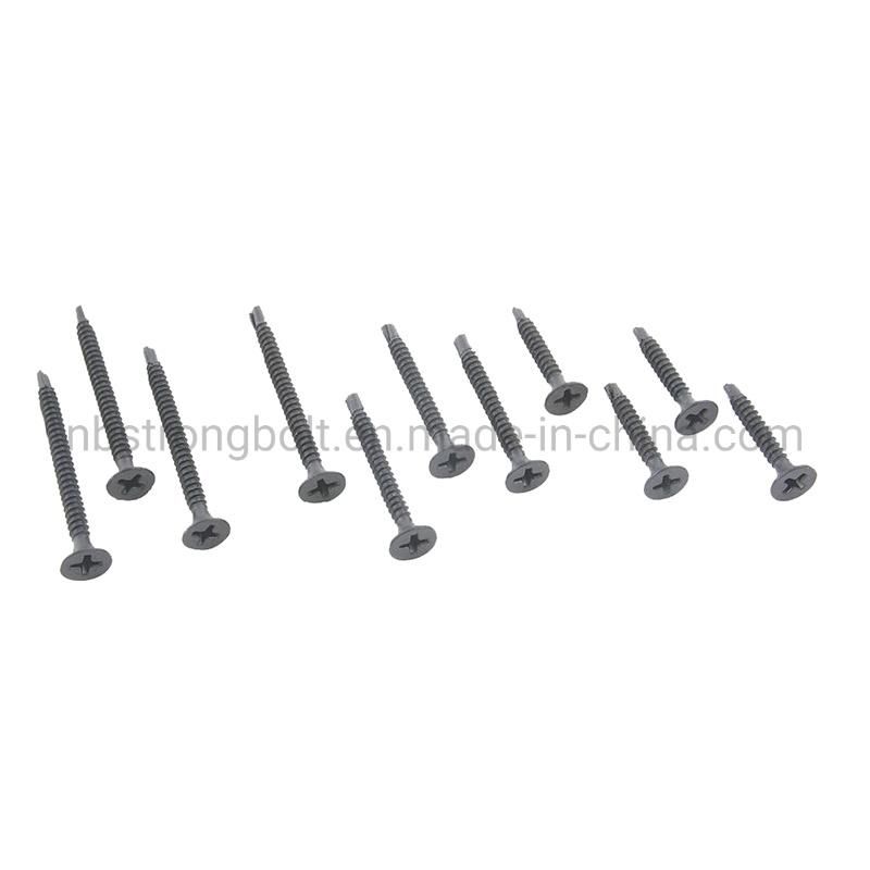 Drywall Screw Phil Bugle HD Fine or Coase Thread Gray or Black More Than 10 Years Produce Expricence Factory