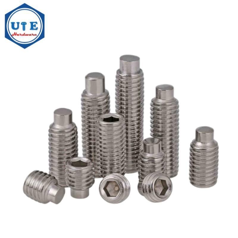 Brass /Copper of DIN914 Hexagon Socket Set Screws with Cone Point /Allen Grub Screw