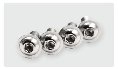 304 / 316 Stainless Steel Screw with Cushion Hexagon Flat Round Head Machine Screw with Cushion