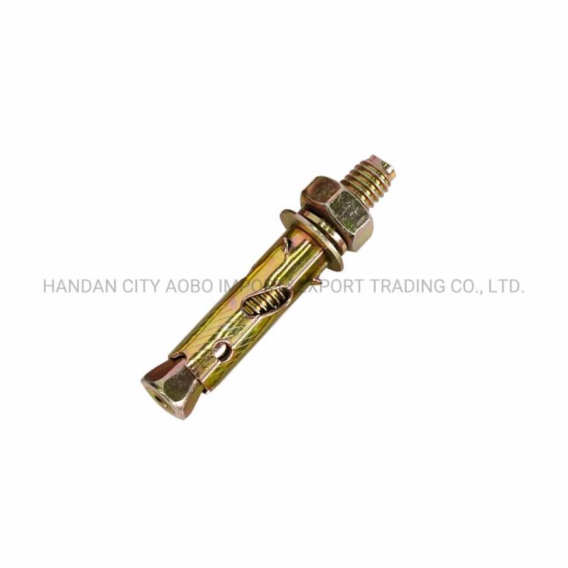 Steel Expansion Bolt Shark Fin 3/8*75 Sleeve Anchor Bolt