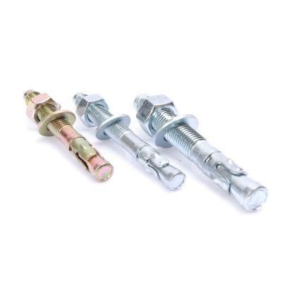 High Quality Stainless Steel Expansion Anchor Bolt 16mm Wedge Anchor Free Z3-5 Days Is09001-2008 100 PCS Fastener Anchor Bolt Bolt and Nut