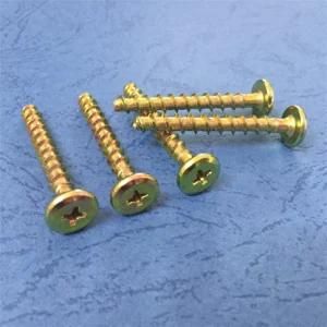 Full Thread Self Tapping Cross Recessed Flat Head Screw for Furniture