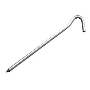 Customized Heavy Duty Galvanized Steel Tent Stakes for Outdoor Camping